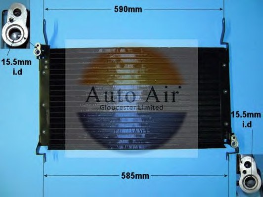 AUTO AIR GLOUCESTER 16-9770 Condenser, air conditioning